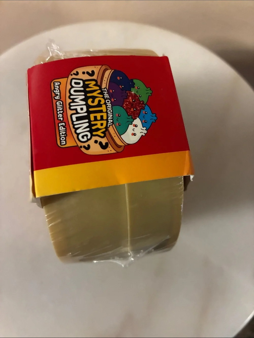 The Original Mystery Dumpling - Angry Glitter Edition (Yellow)
